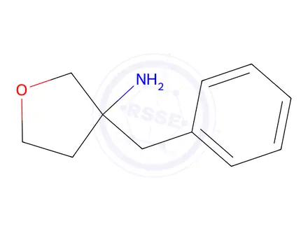Chemical structure of 3-Benzyloxolan-3-amine