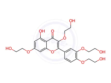 Chemical structure of Troxerutin Impurity 13