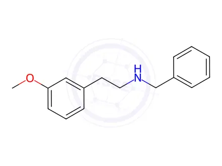 Chemical structure of N-benzyl-2-(3-methoxyphenyl)ethan-1-amine
