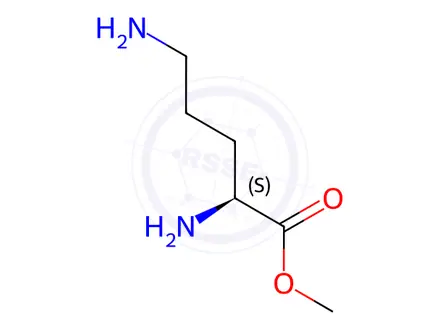 Chemical structure of Ornithine Methyl Ester