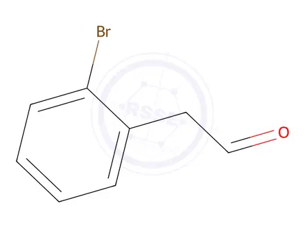 Chemical structure of (2-Bromophenyl)acetaldehyde