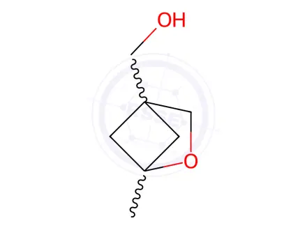 Chemical structure of 2-Oxabicyclo[2.1.1]hexane-4-methanol, 1-methyl-