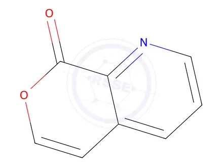 Chemical structure of 8H-pyrano[3,4-b]pyridin-8-one