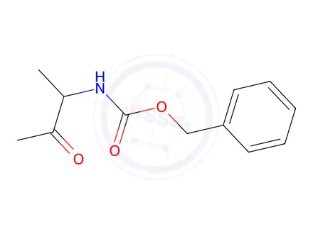 Chemical structure of Benzyl n-(3-oxobutan-2-yl)carbamate