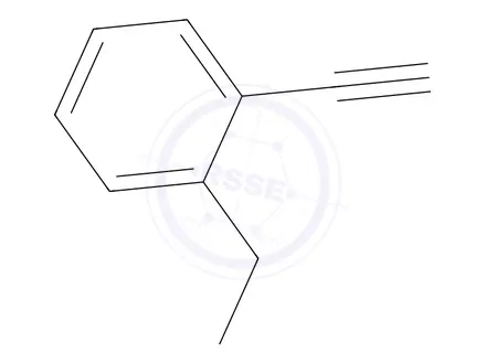 Chemical structure of 1-Ethyl-2-ethynylbenzene