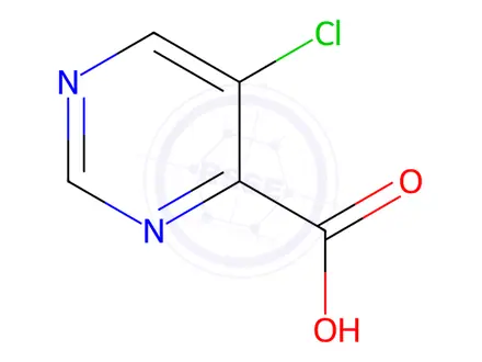 Chemical structure of 5-Chloropyrimidine-4-carboxylic Acid