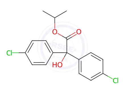 Chemical structure of Chloropropylate