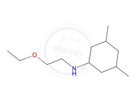Chemical structure of n-(2-Ethoxyethyl)-3,5-dimethylcyclohexan-1-amine