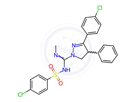 Chemical structure of Ibipinabant Impurity 1 (Rac-Ibipinabant)