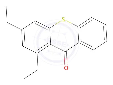 Chemical structure of 1,3-Diethyl-9H-thioxanthen-9-one