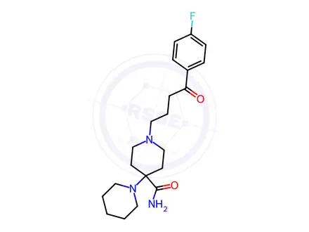 Chemical structure of Pipamperone