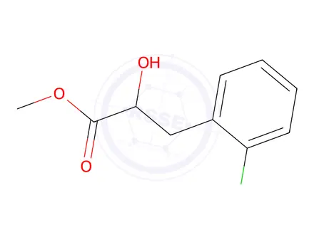 Chemical structure of Methyl 3-(2-chlorophenyl)-2-hydroxypropanoate
