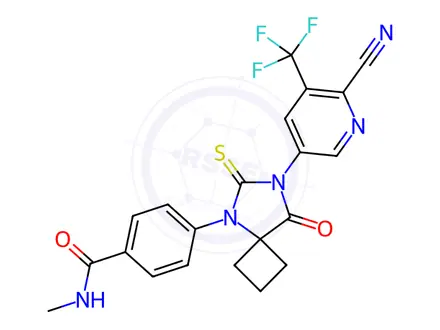 Chemical structure of Apalutamide Impurity 184