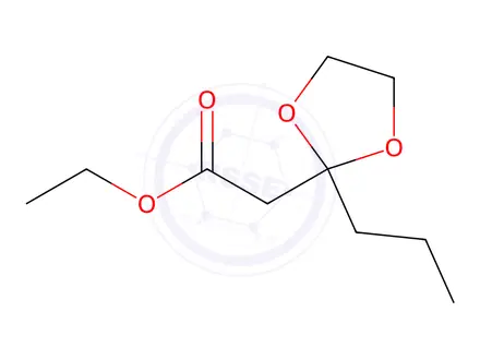 Chemical structure of Ethyl 3-(1,3-Dioxolane)hexanoate
