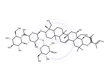 Chemical structure of Escin (1249202)