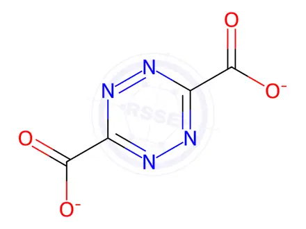Chemical structure of [1,2,4,5]TETRAZINE-3,6-DICARBOXYLIC ACID, DISODIUM SALT