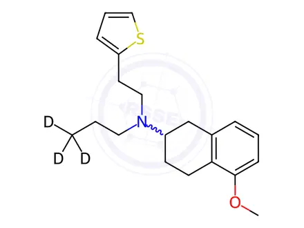 Chemical structure of rac-Rotigotine-D3 Methyl Ether