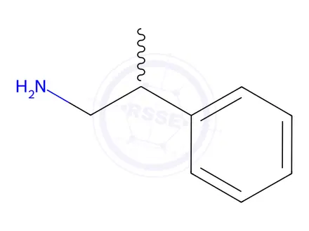 Chemical structure of B-Methylphenethylamine