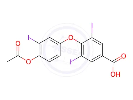 Chemical structure of Acetiromate