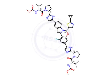 Chemical structure of Ruzasvir