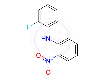 Chemical structure of 2-Fluoro-2'-nitrodiphenylamine