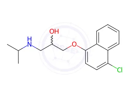 Chemical structure of Propranolol Hydrochloride Impurity 65