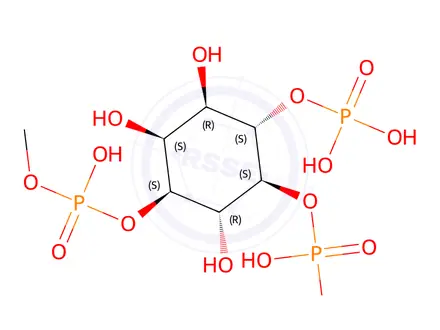 Chemical structure of 1-monomethylphosphoinositol 4,5-bisphosphate