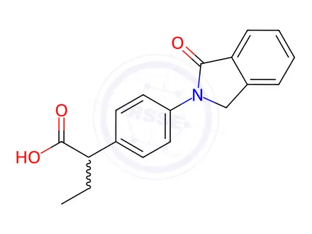 Chemical structure of Indobufen