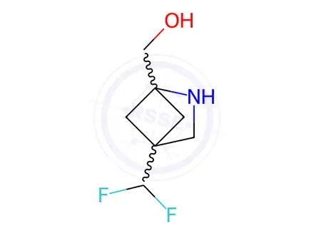 Chemical structure of (4-(Difluoromethyl)-2-azabicyclo[2.1.1]hexan-1-yl)methanol