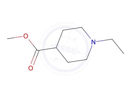 Chemical structure of Methyl 1-ethylpiperidine-4-carboxylate