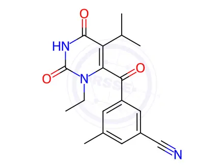 Chemical structure of Ainuovirine