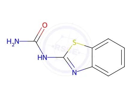 Chemical structure of Urea, 2-benzothiazolyl-(6CI,7CI,9CI)