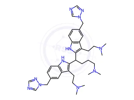 Chemical structure of Rizatriptan Benzoate Impurity 25
