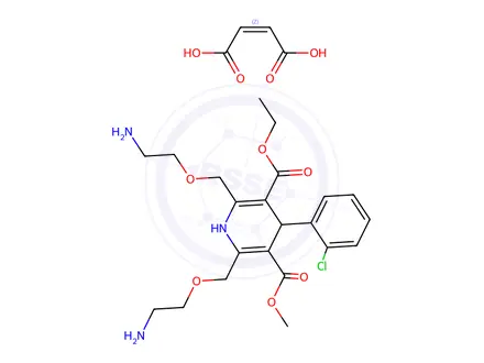 Chemical structure of Amlodipine Impurity 44