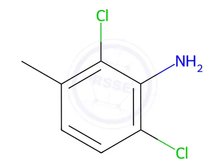 Chemical structure of 2,6-Dichloro-3-methylaniline
