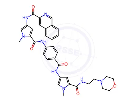 Chemical structure of MGB BP 3 Impurity 124