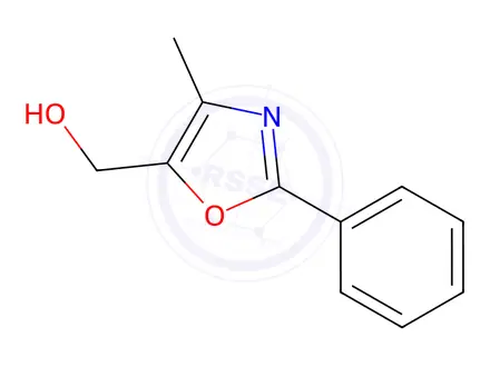 Chemical structure of (4-methyl-2-phenyl-1,3-oxazol-5-yl)methanol