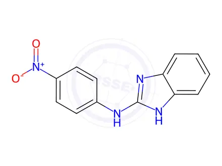 Chemical structure of n-(4-Nitrophenyl)-1h-1,3-benzodiazol-2-amine