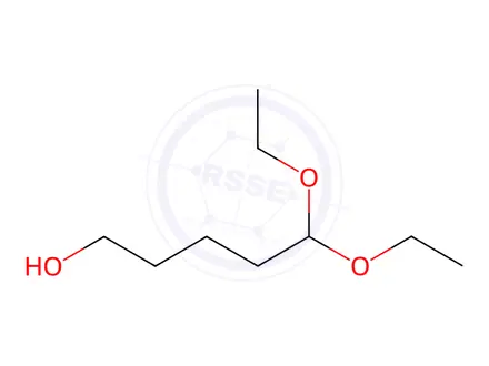 Chemical structure of 5,5-Diethoxypentan-1-ol