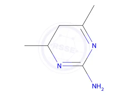 Chemical structure of 4,6-Dimethyl-4,5-dihydropyrimidin-2-amine