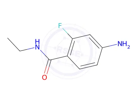Chemical structure of 4-Amino-N-ethyl-2-fluorobenzamide