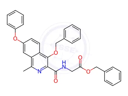 Chemical structure of Roxadustat Impurity 202