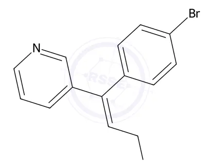 Chemical structure of Zimelidine Impurity 3 (Mixture of E/Z-isomers)