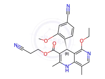 Chemical structure of Finerenone Impurity 76