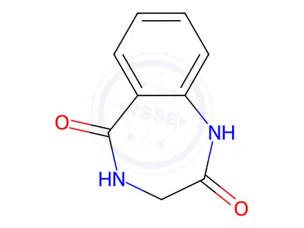 Chemical structure of 3,4-dihydro-1H-1,4-benzodiazepine-2,5-dione