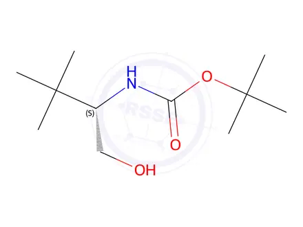 Chemical structure of (S)-N-BOC-TERT-LEUCINOL 98