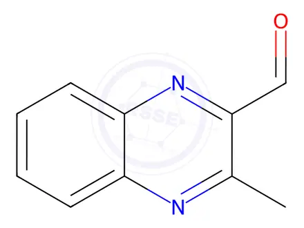Chemical structure of 3-Methyl-2-quinoxalinecarboxaldehyde
