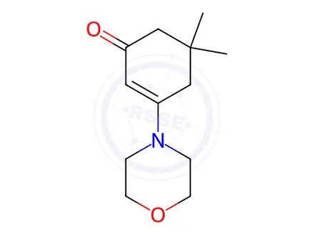 Chemical structure of 5,5-DIMETHYL-3-MORPHOLINO-2-CYCLOHEXEN-1-ONE