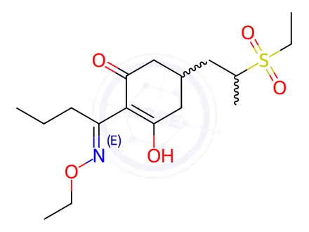Chemical structure of Sethoxydim sulfone