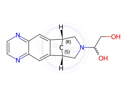Chemical structure of Varenicline Impurity 26